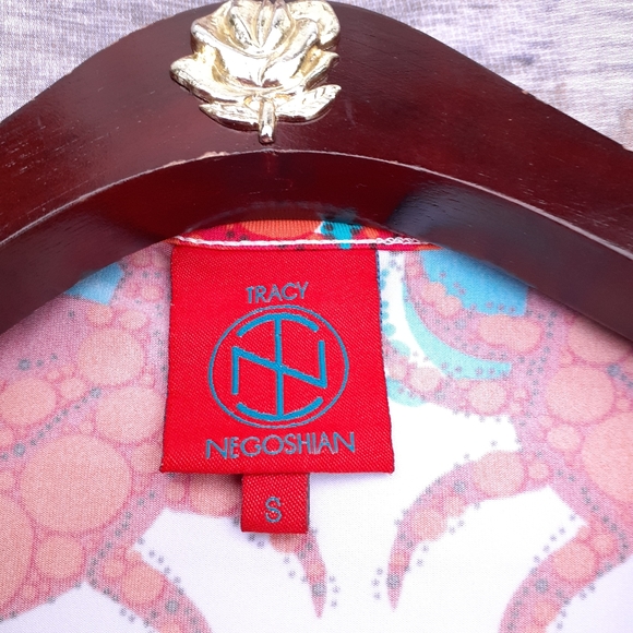 Tracy Negoshian Valentina crabby v neck maxi dress - Picture 10 of 11